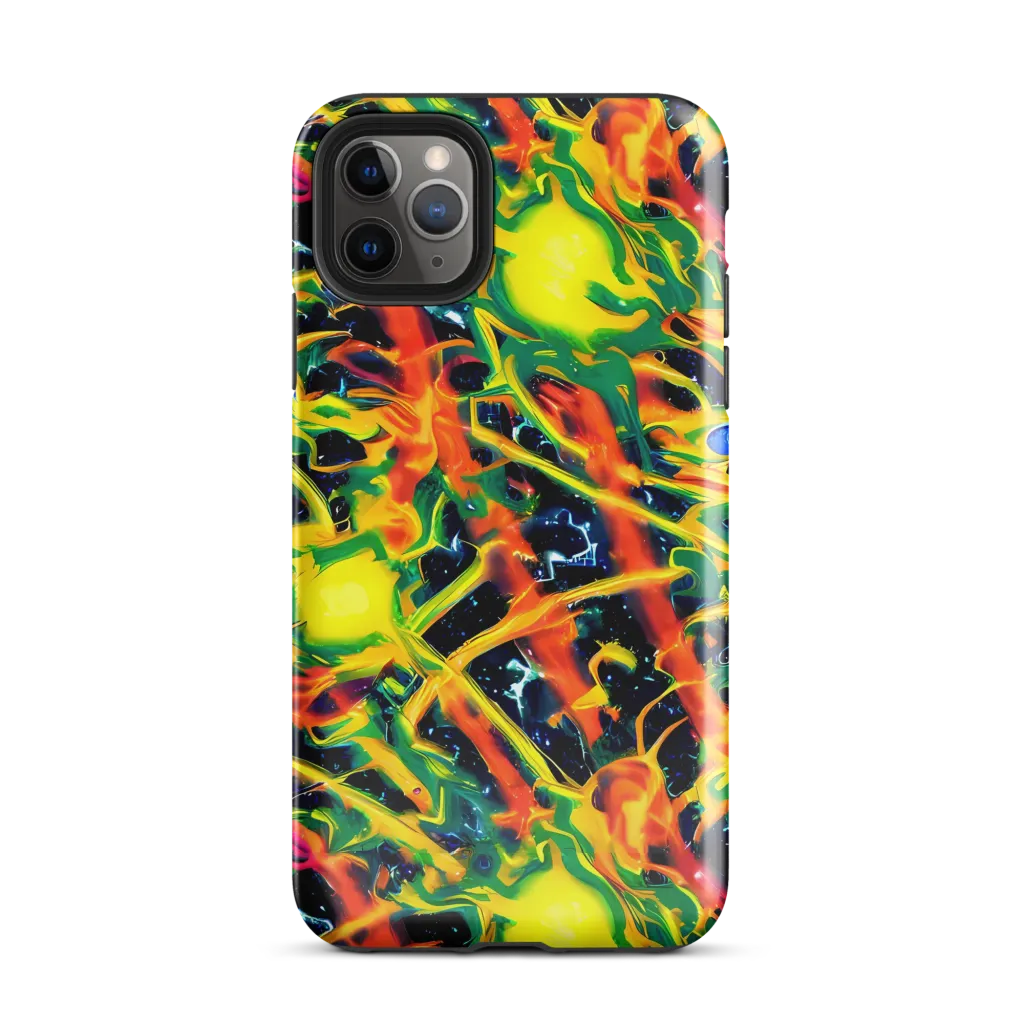 Molten Riot on Tough Case for iPhone® — Front