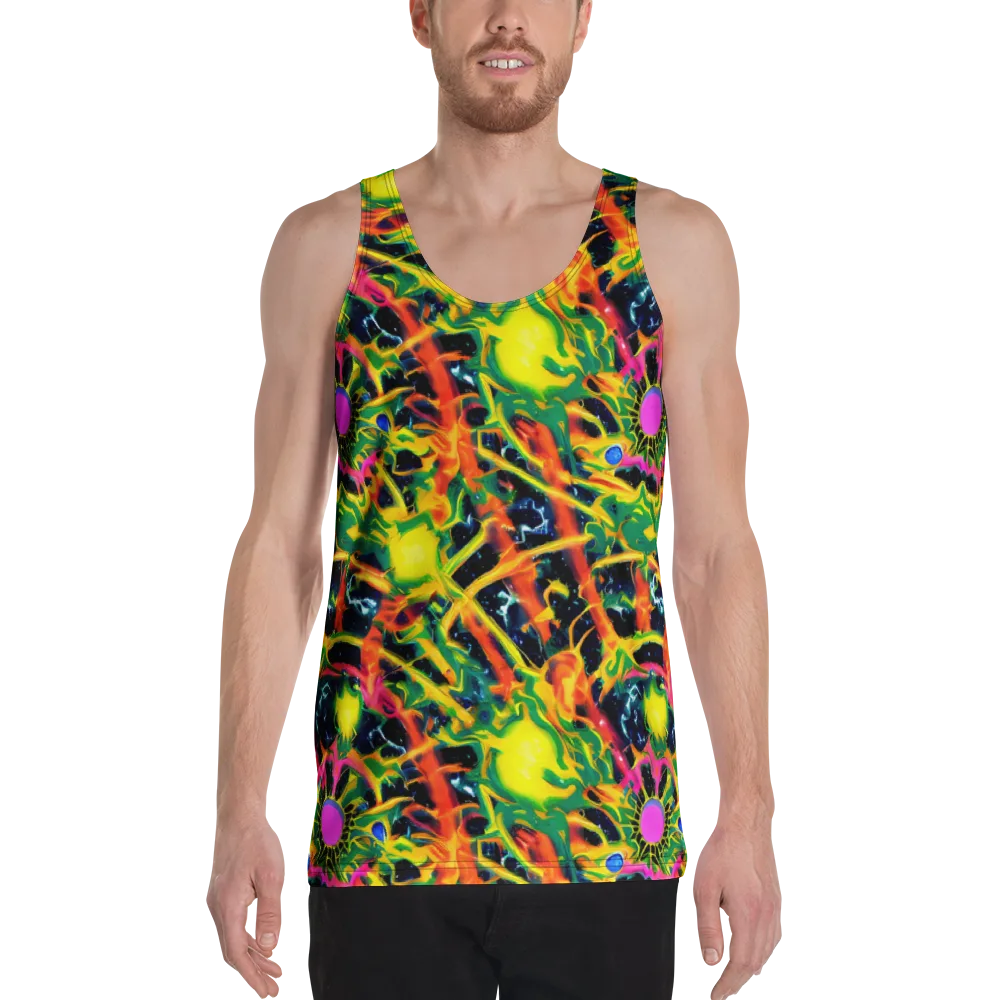 Molten Riot on Men's Tank Top — Front