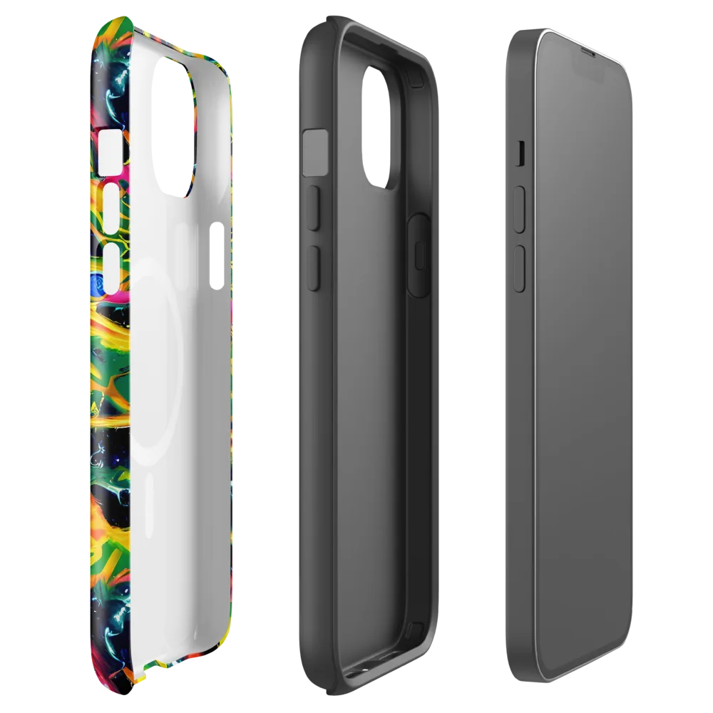 Molten Riot on MagSafe Tough Case for iPhone® — Front