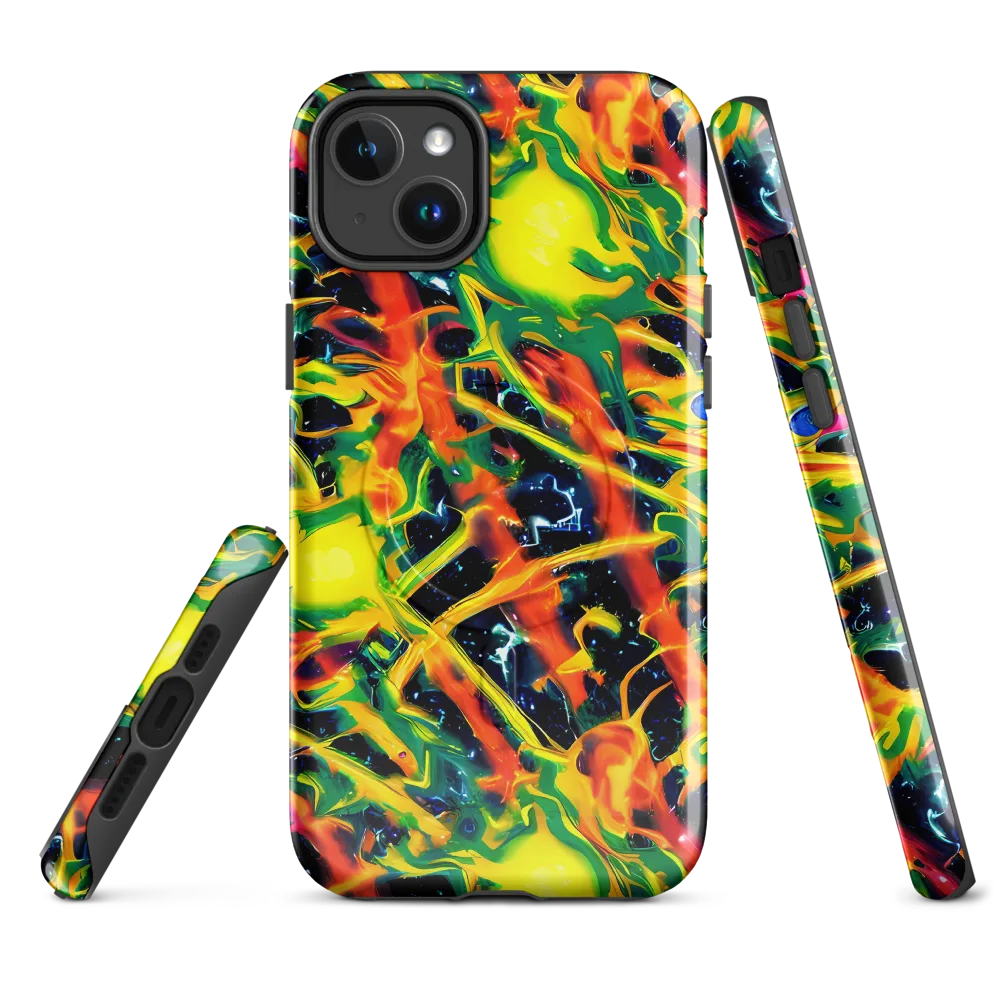 Molten Riot on MagSafe Tough Case for iPhone® — Front