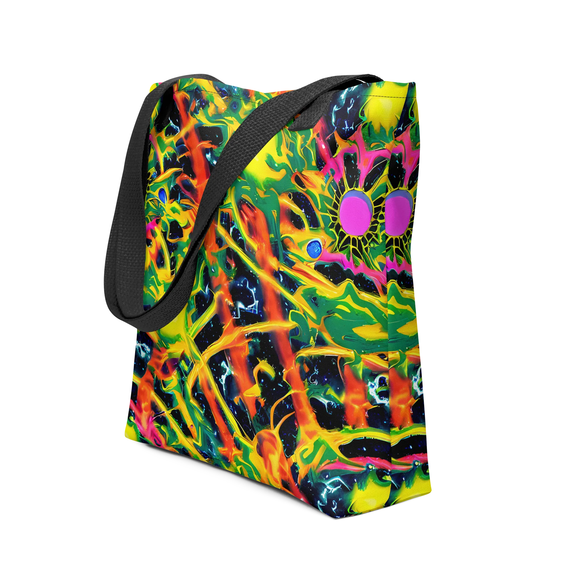 Molten Riot on Tote Bag — Front