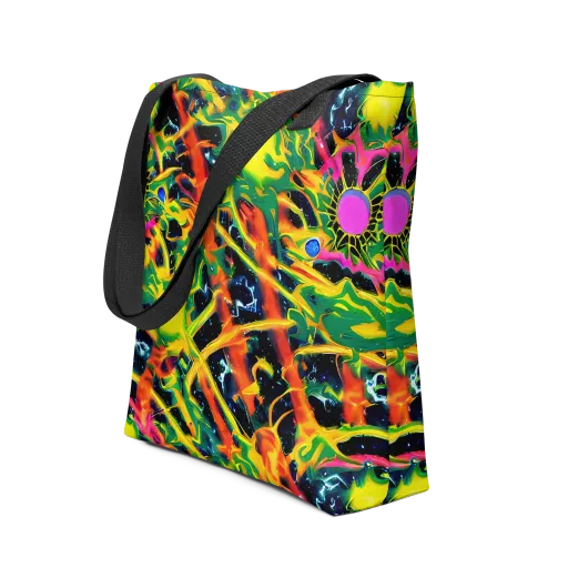 Molten Riot on a Tote Bag