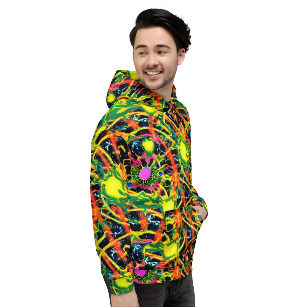 Molten Riot on Hoodie — Right