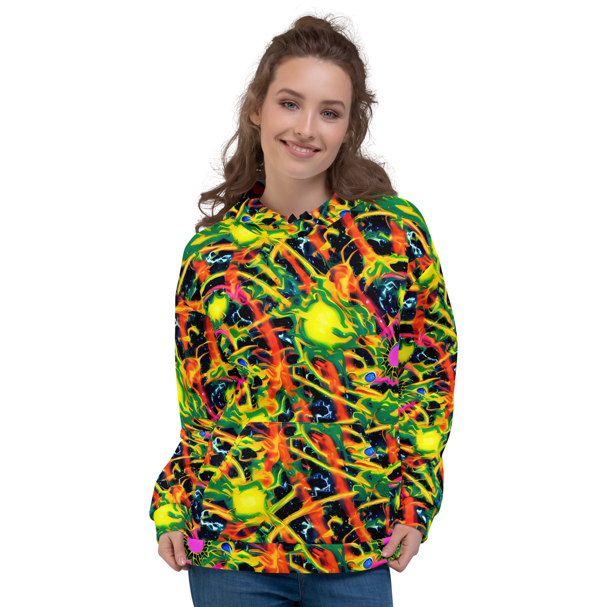 Molten Riot on Hoodie — Front