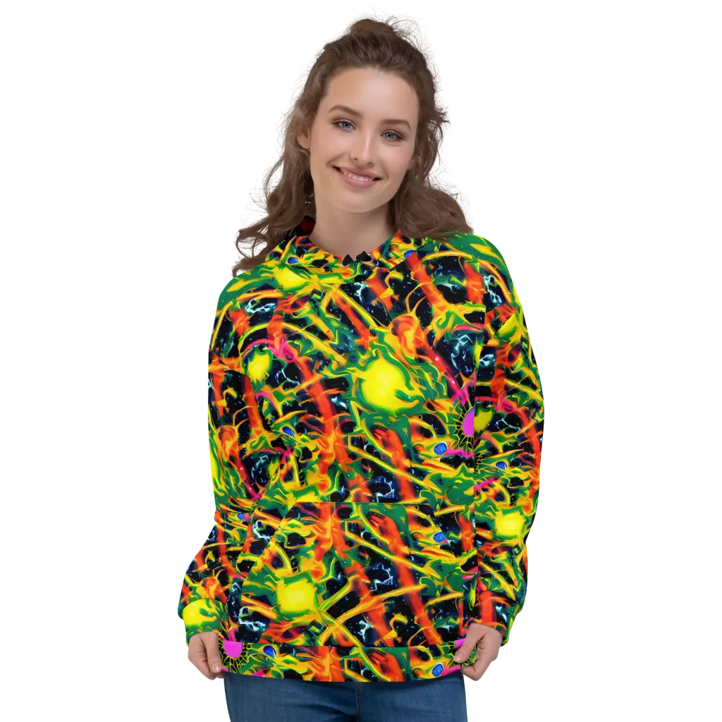 Molten Riot on Hoodie — Front