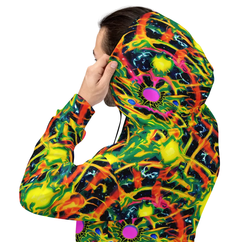 Molten Riot on Hoodie — Back