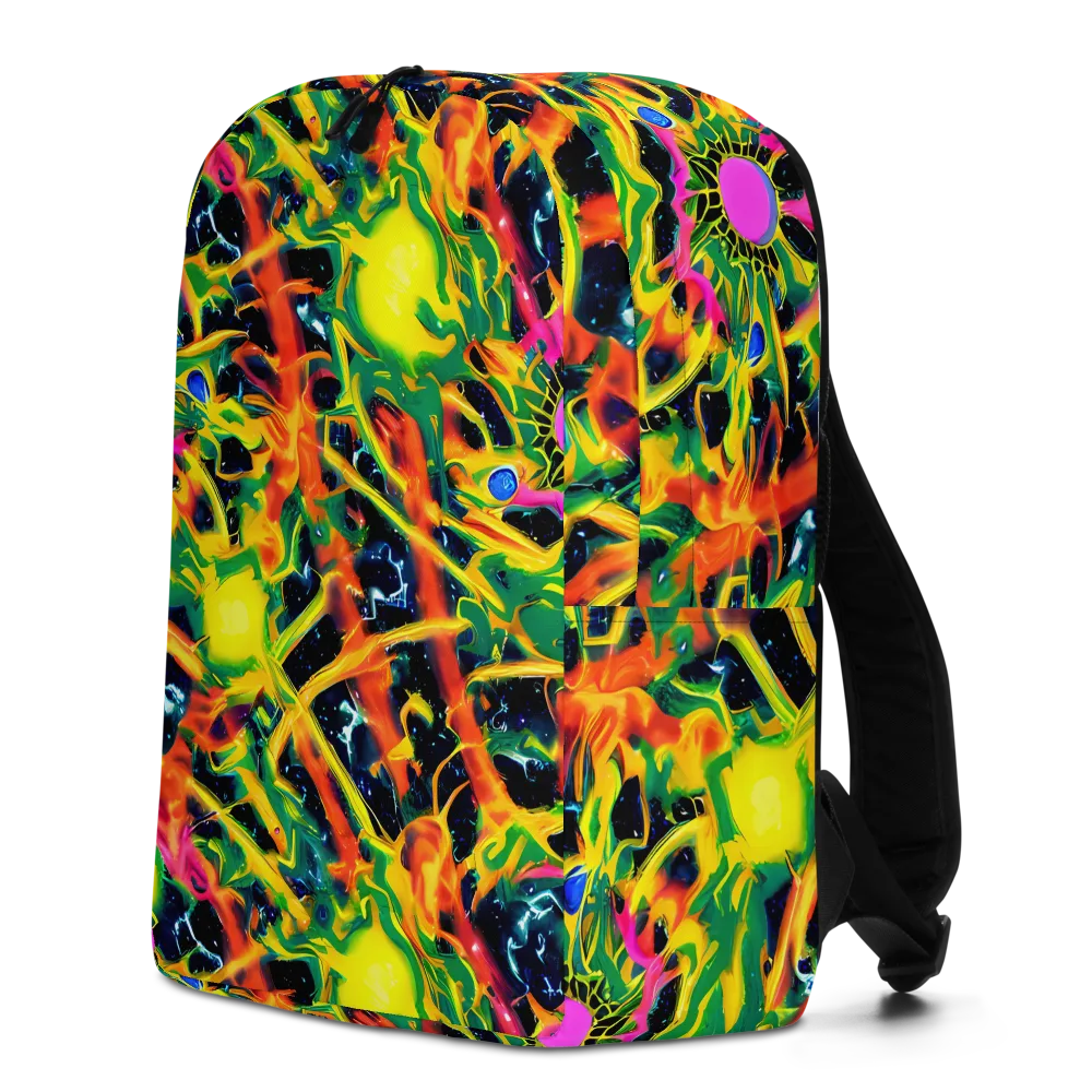 Molten Riot on Minimalist Backpack — Left