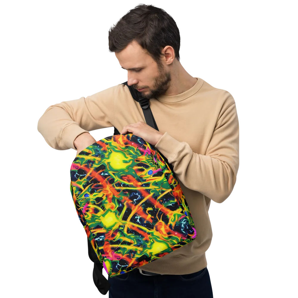 Molten Riot on Minimalist Backpack — Front