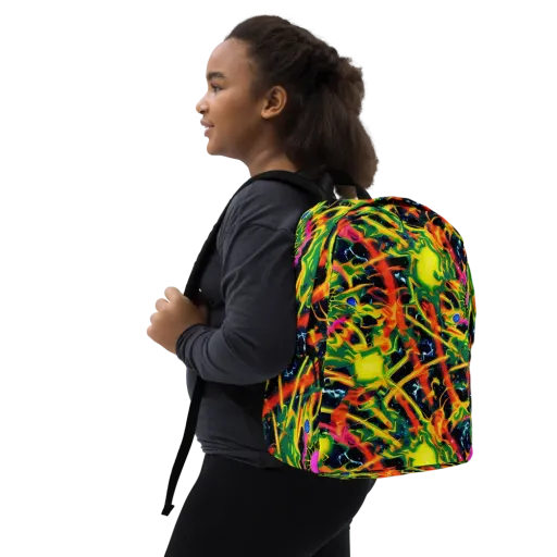 Molten Riot on a Minimalist Backpack