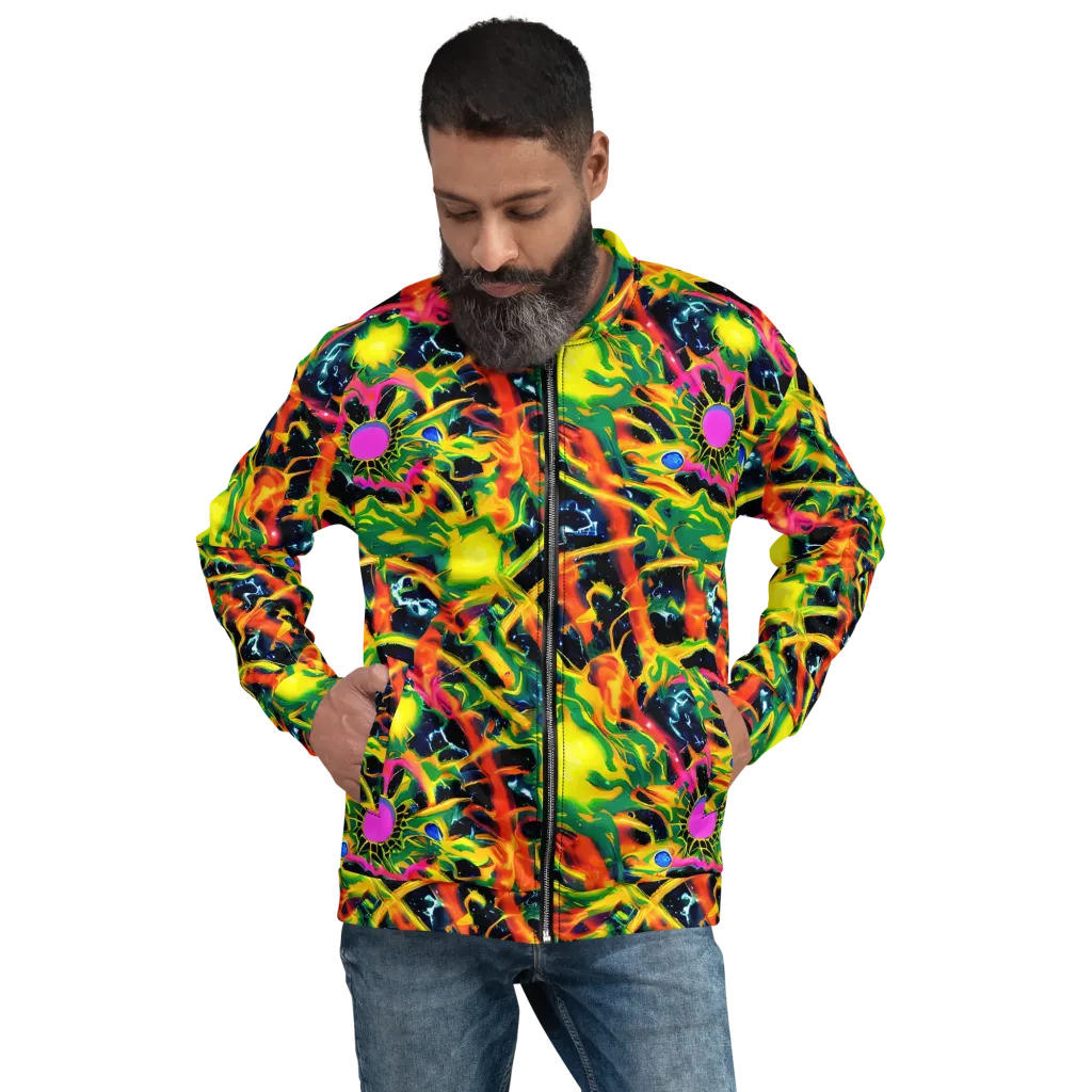 Molten Riot on Bomber Jacket — Front