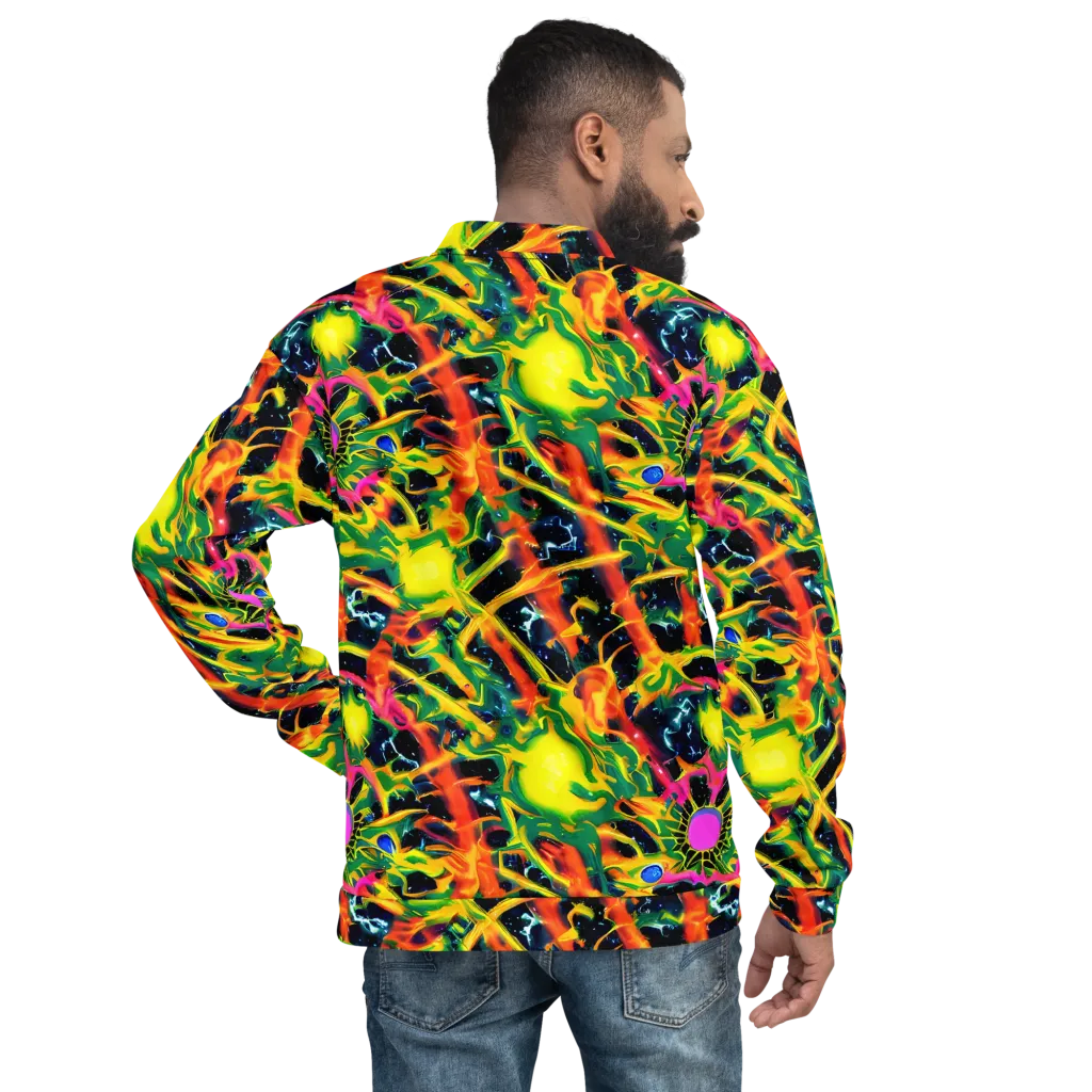 Molten Riot on Bomber Jacket — Back