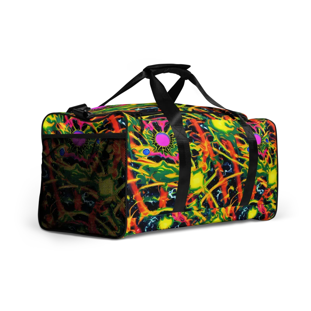 Molten Riot on Duffle Bag — Right Front