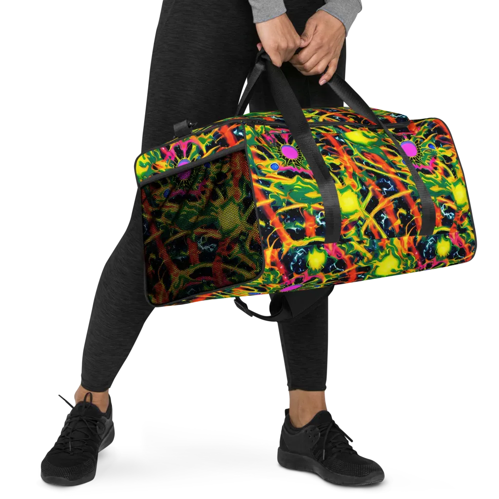 Molten Riot on Duffle Bag — Right Front