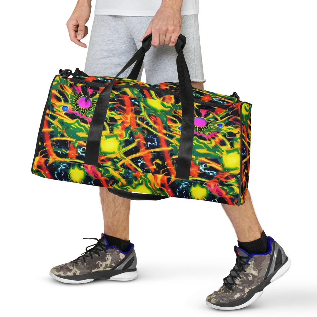 Molten Riot on Duffle Bag — Front