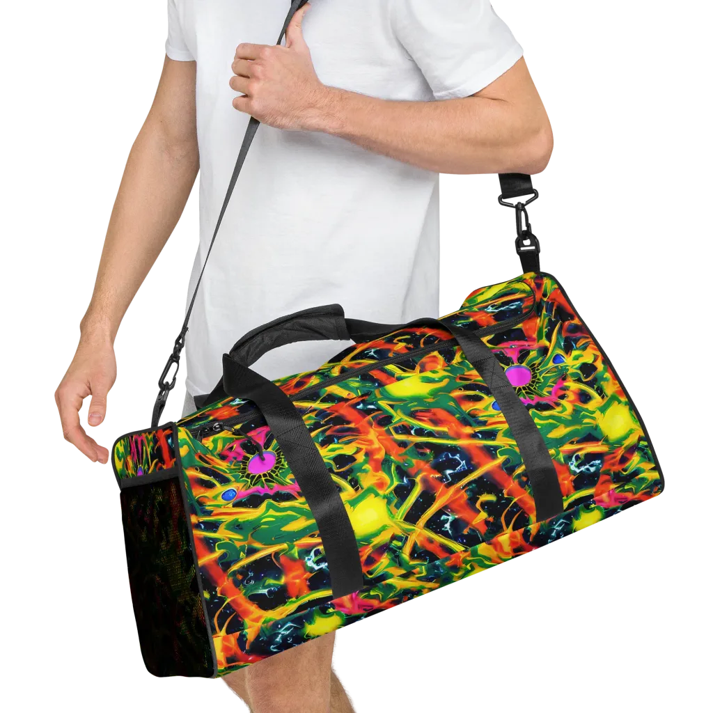 Molten Riot on Duffle Bag — Right Front