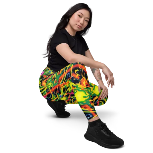 Molten Riot on a Leggings with Pockets