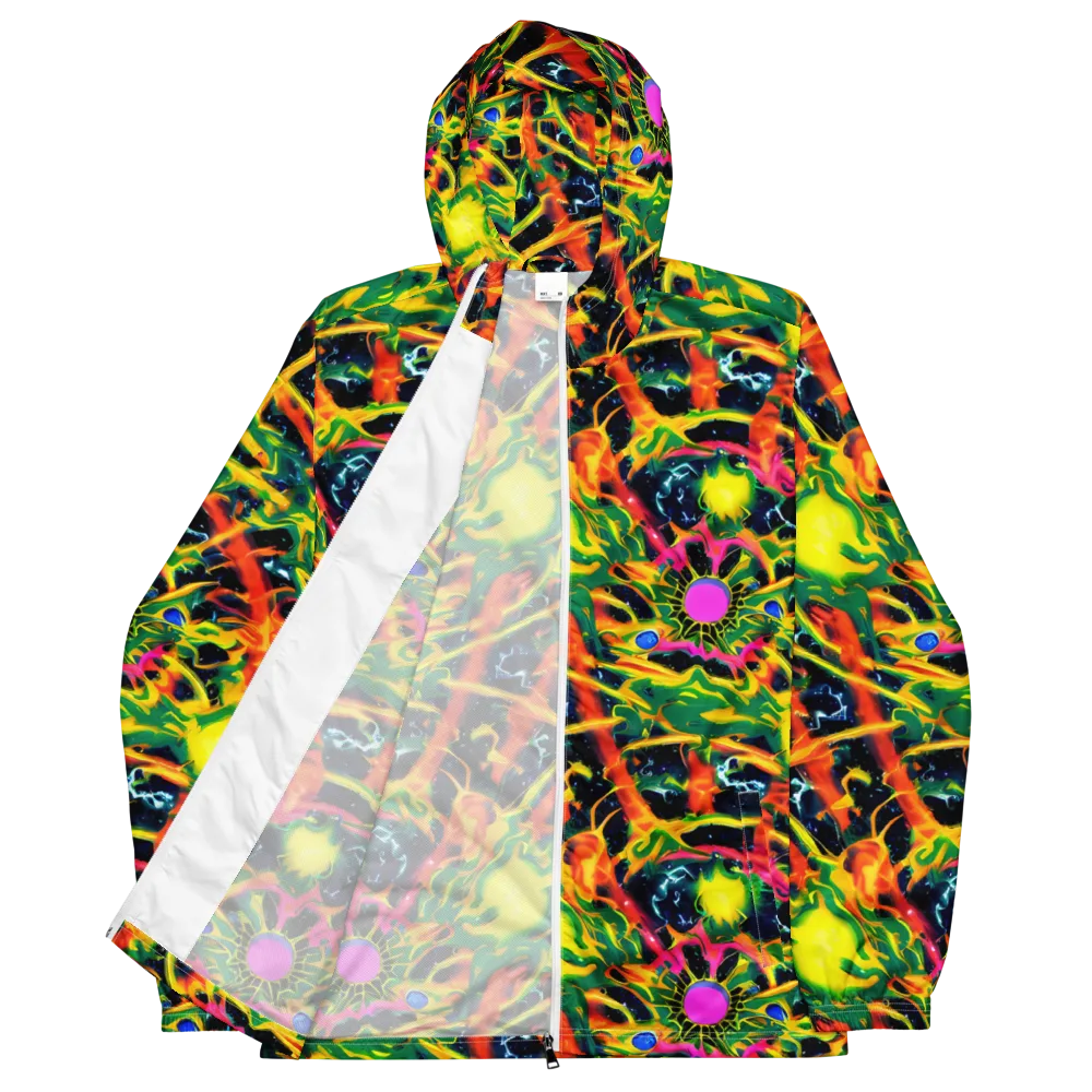 Molten Riot on Men's Windbreaker — Front