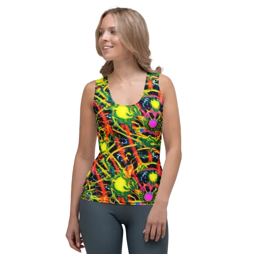 Molten Riot on a Women's Tank Top