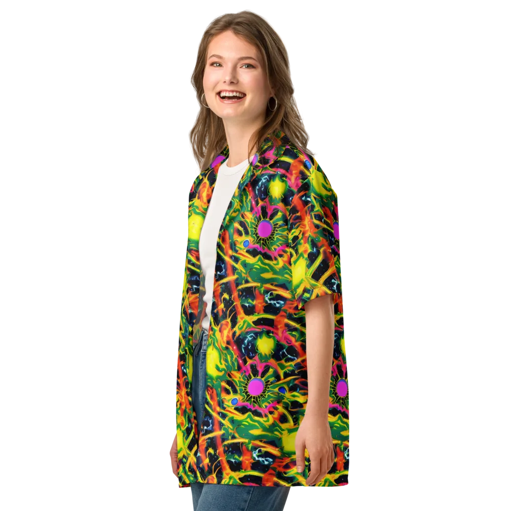 Molten Riot on Button Shirt — Left Front