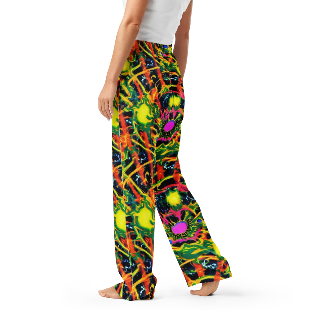 Molten Riot on Women's Pajama Pants — Left