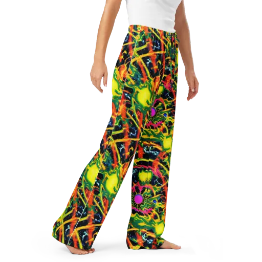 Molten Riot on a Women's Pajama Pants