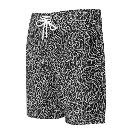 Inkstorm Maze on a Men's Board Shorts