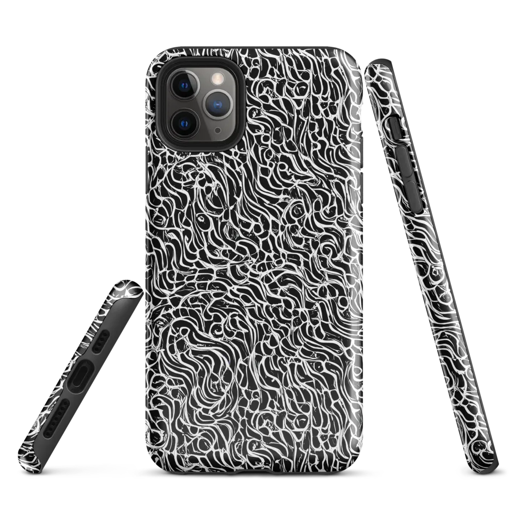 Inkstorm Maze on Tough Case for iPhone® — Front
