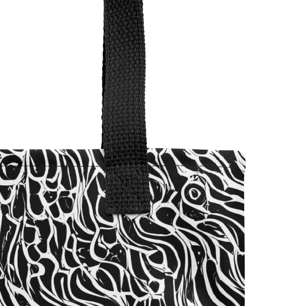 Inkstorm Maze on Tote Bag — Product details