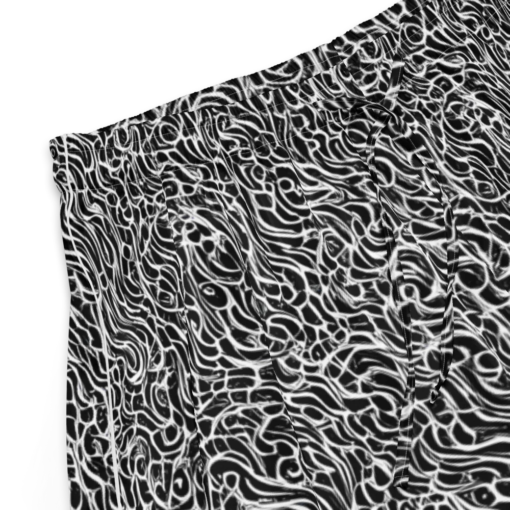 Inkstorm Maze on Women's Pajama Shorts — Product details