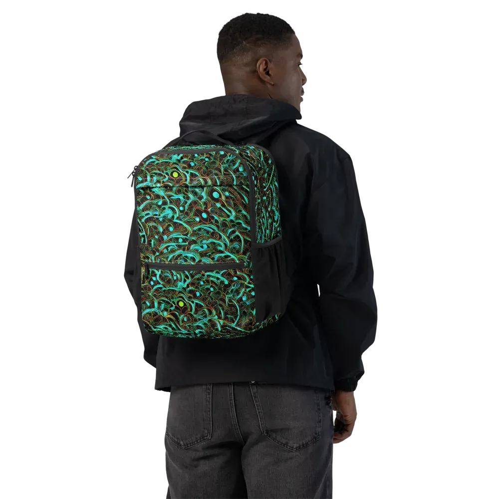 Dark Matter Drift on Utility Backpack — Back