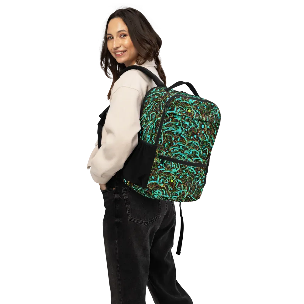 Dark Matter Drift on Utility Backpack — Back