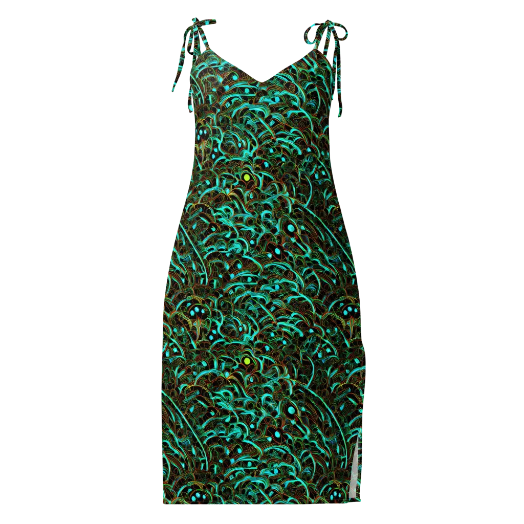 Dark Matter Drift on Slip Dress — Front