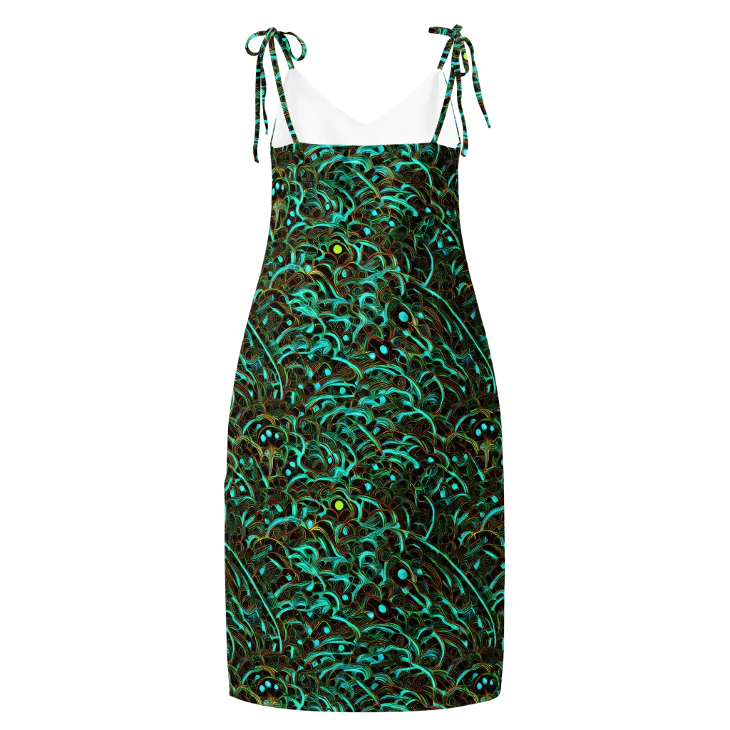 Dark Matter Drift on Slip Dress — Back