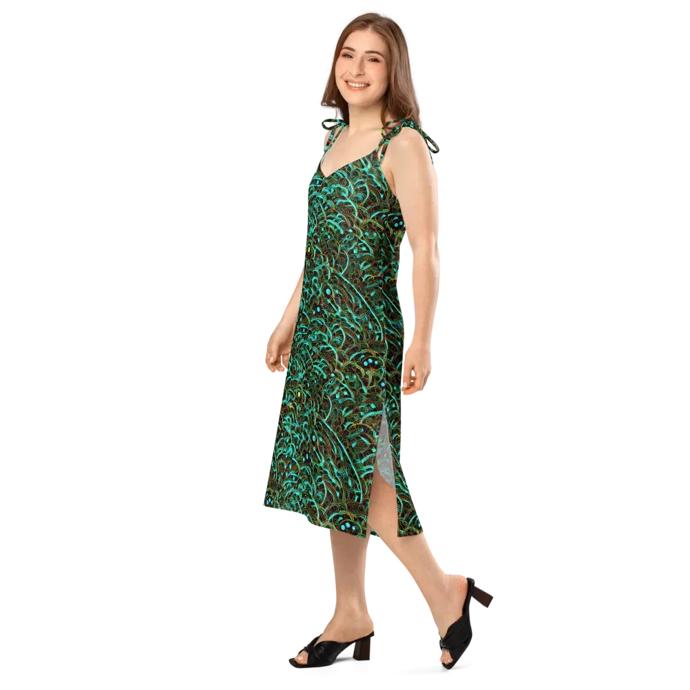 Dark Matter Drift on Slip Dress — Left Front