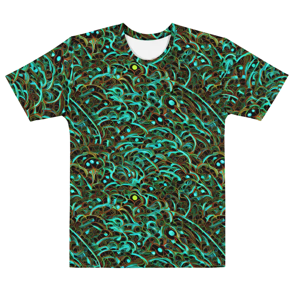 Dark Matter Drift on Men's Cotton Crew Neck T-Shirt — Front