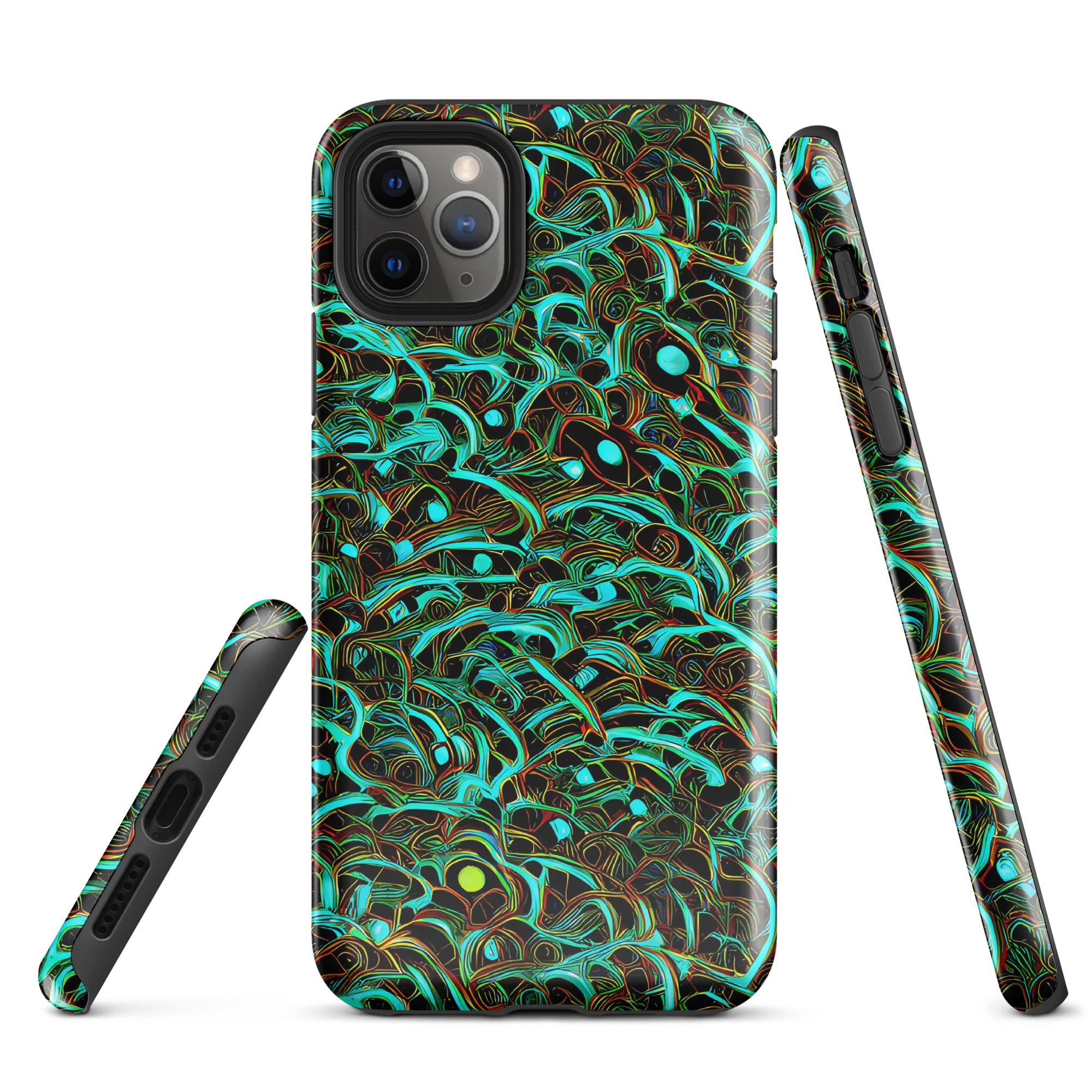Dark Matter Drift on Tough Case for iPhone® — Front