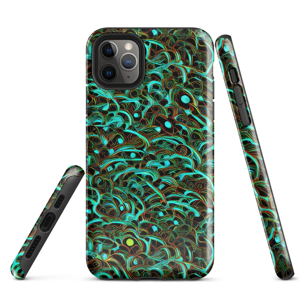 Dark Matter Drift on Tough Case for iPhone® — Front