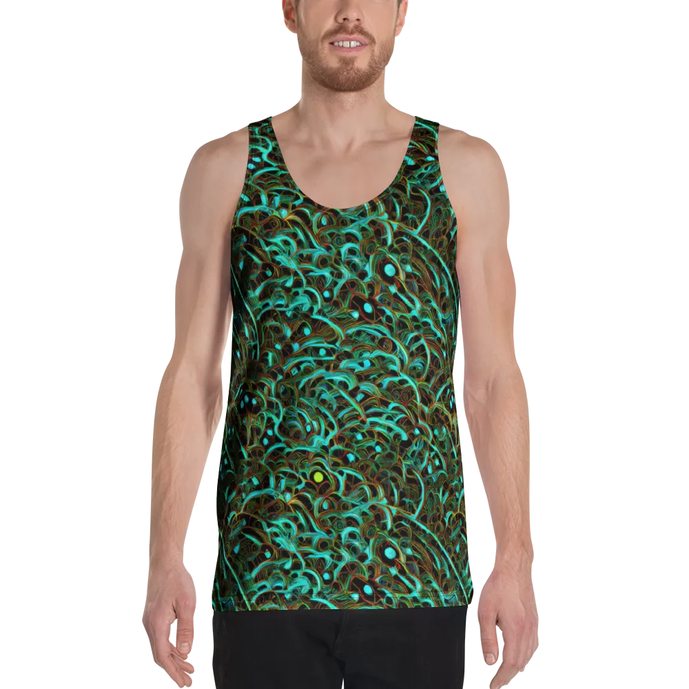 Dark Matter Drift on Men's Tank Top — Front