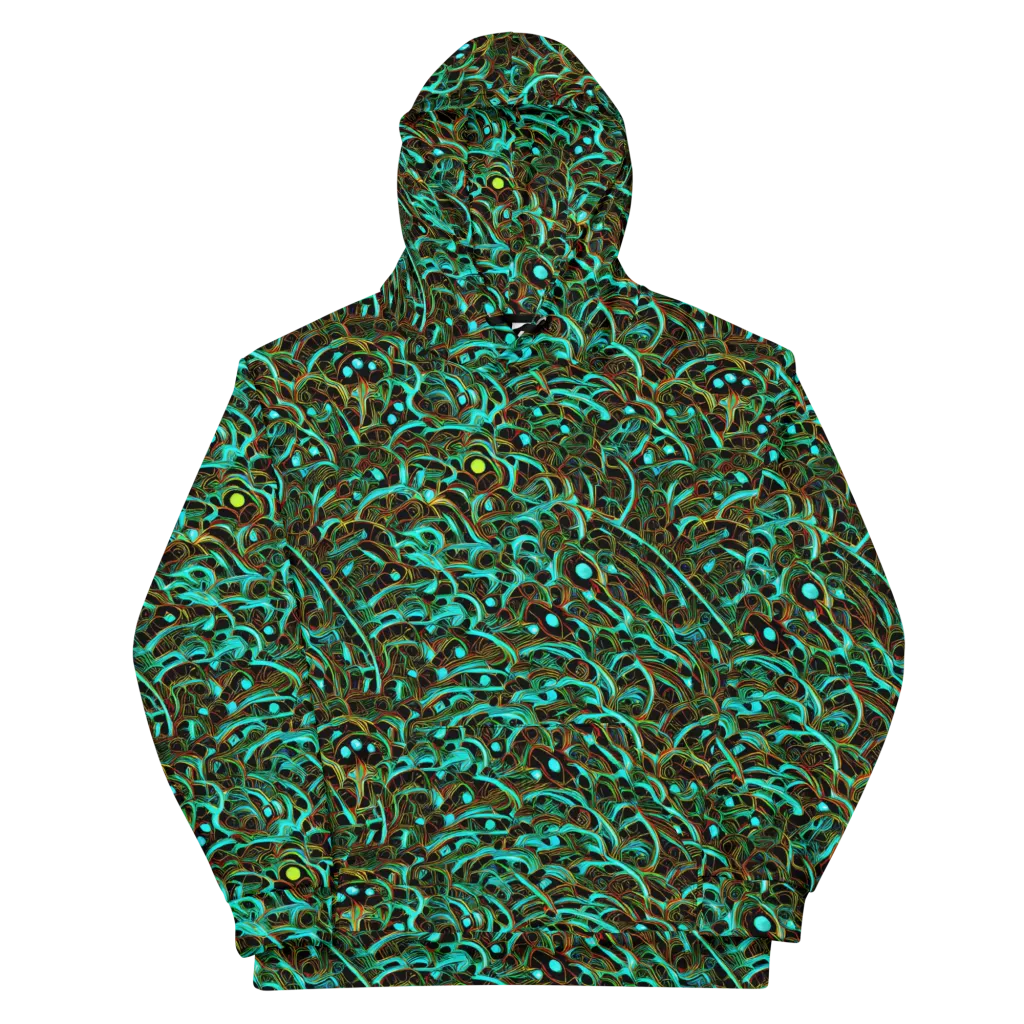 Dark Matter Drift on Cotton Hoodie — Front