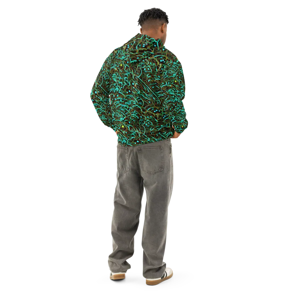 Dark Matter Drift on Cotton Hoodie — Back