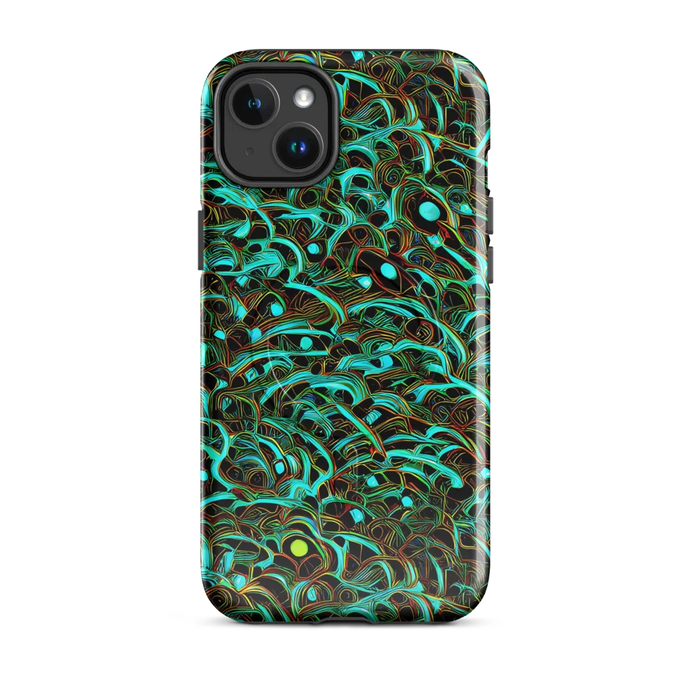 Dark Matter Drift on MagSafe Tough Case for iPhone® — Front