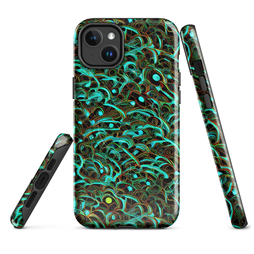 Dark Matter Drift on MagSafe Tough Case for iPhone® — Front
