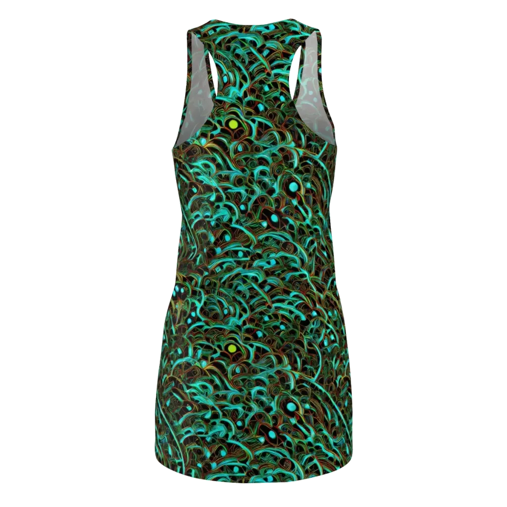 Dark Matter Drift on Racerback Dress — Back
