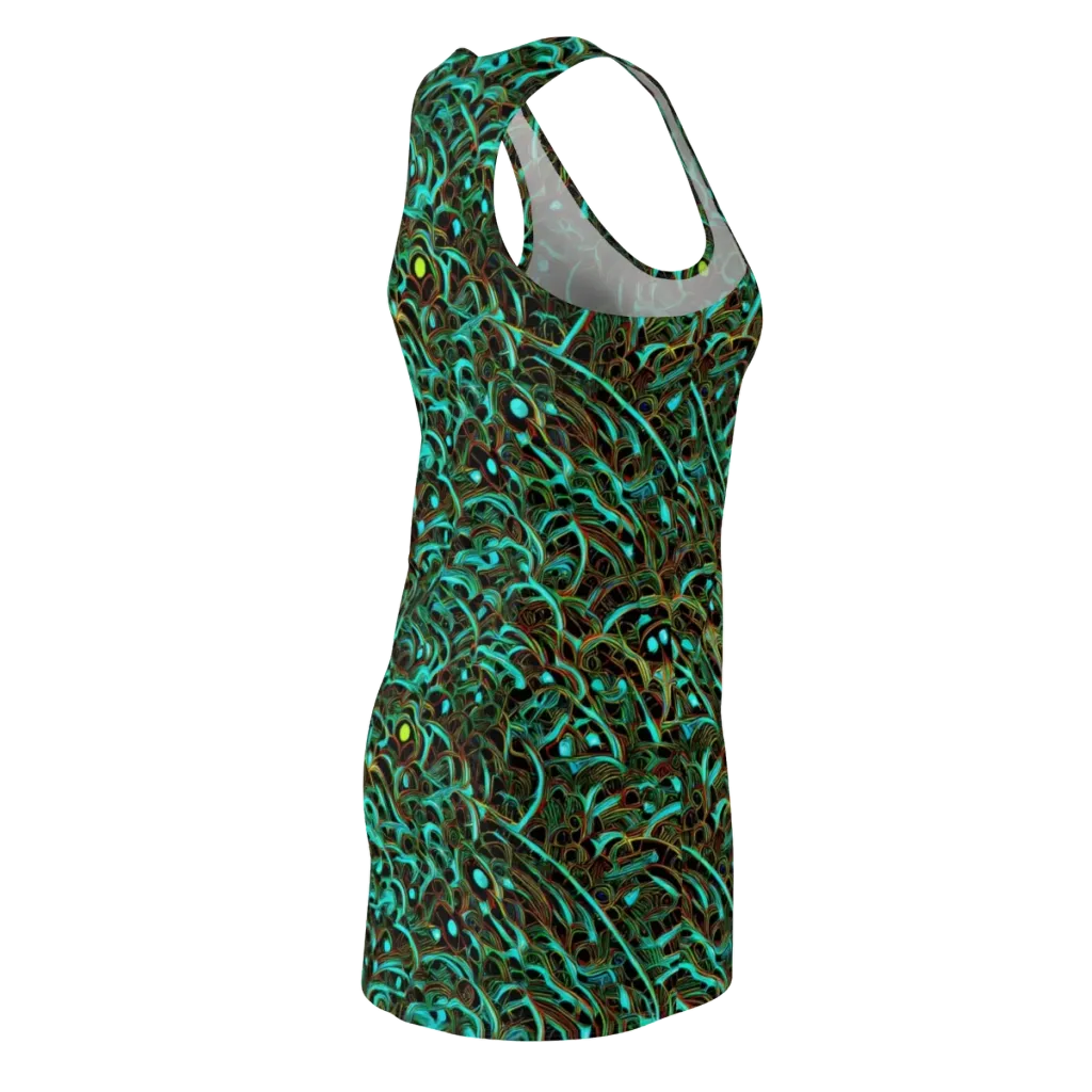 Dark Matter Drift on Racerback Dress — Back Side