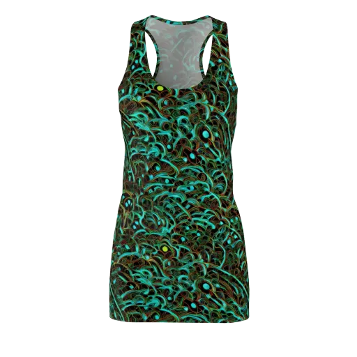 Dark Matter Drift on a Racerback Dress