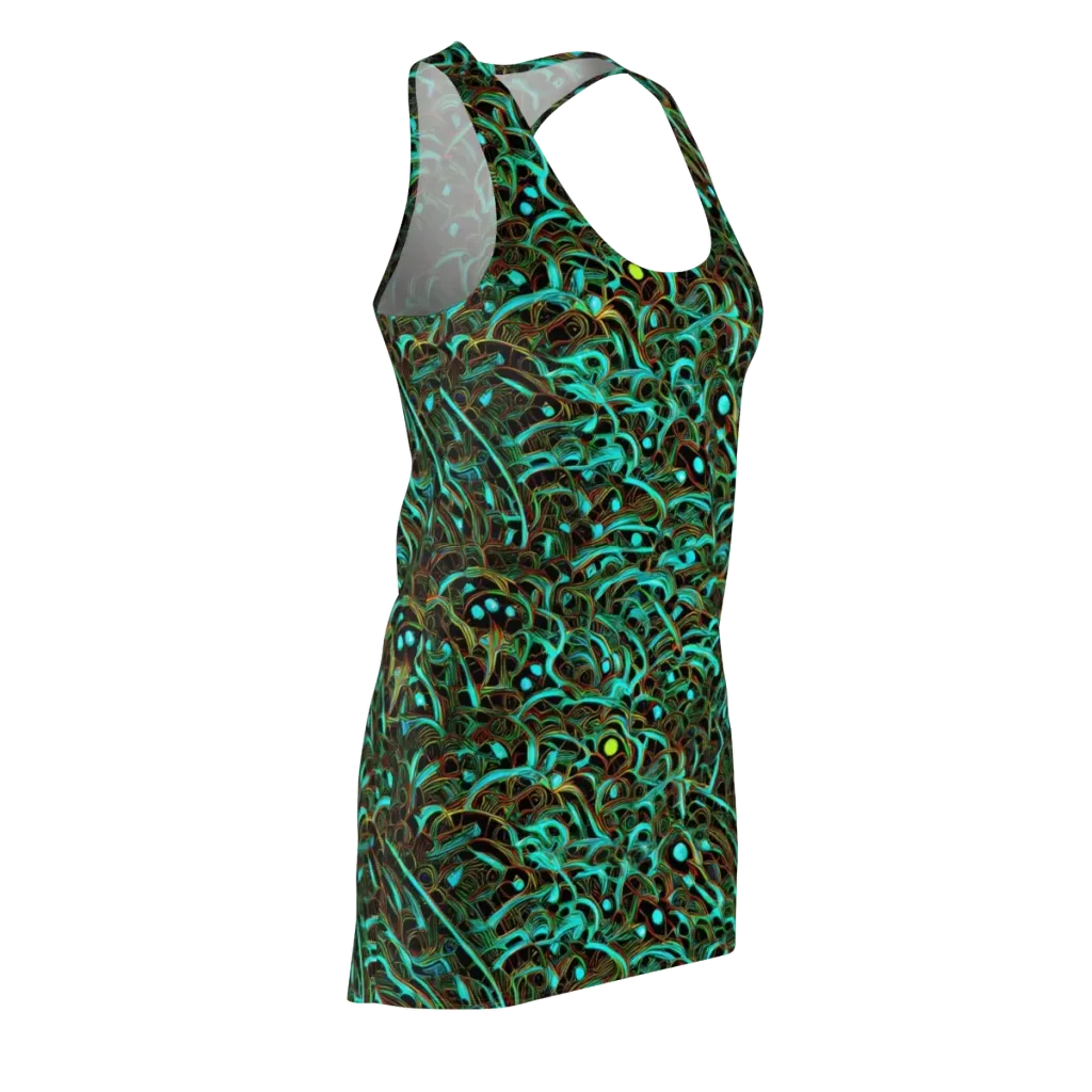 Dark Matter Drift on Racerback Dress — Front Side