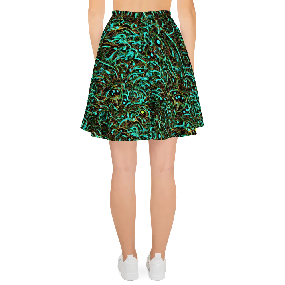 Dark Matter Drift on Skater Skirt — Back