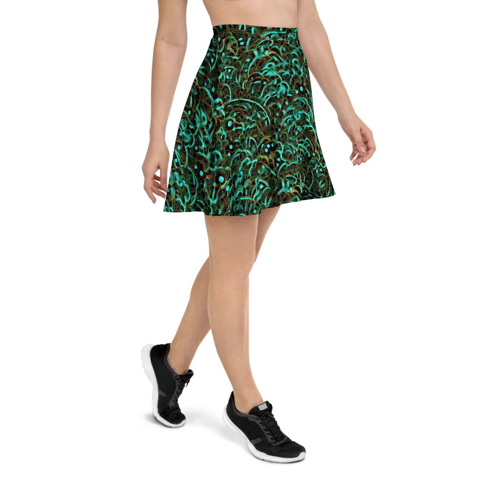 Dark Matter Drift on Skater Skirt — Right