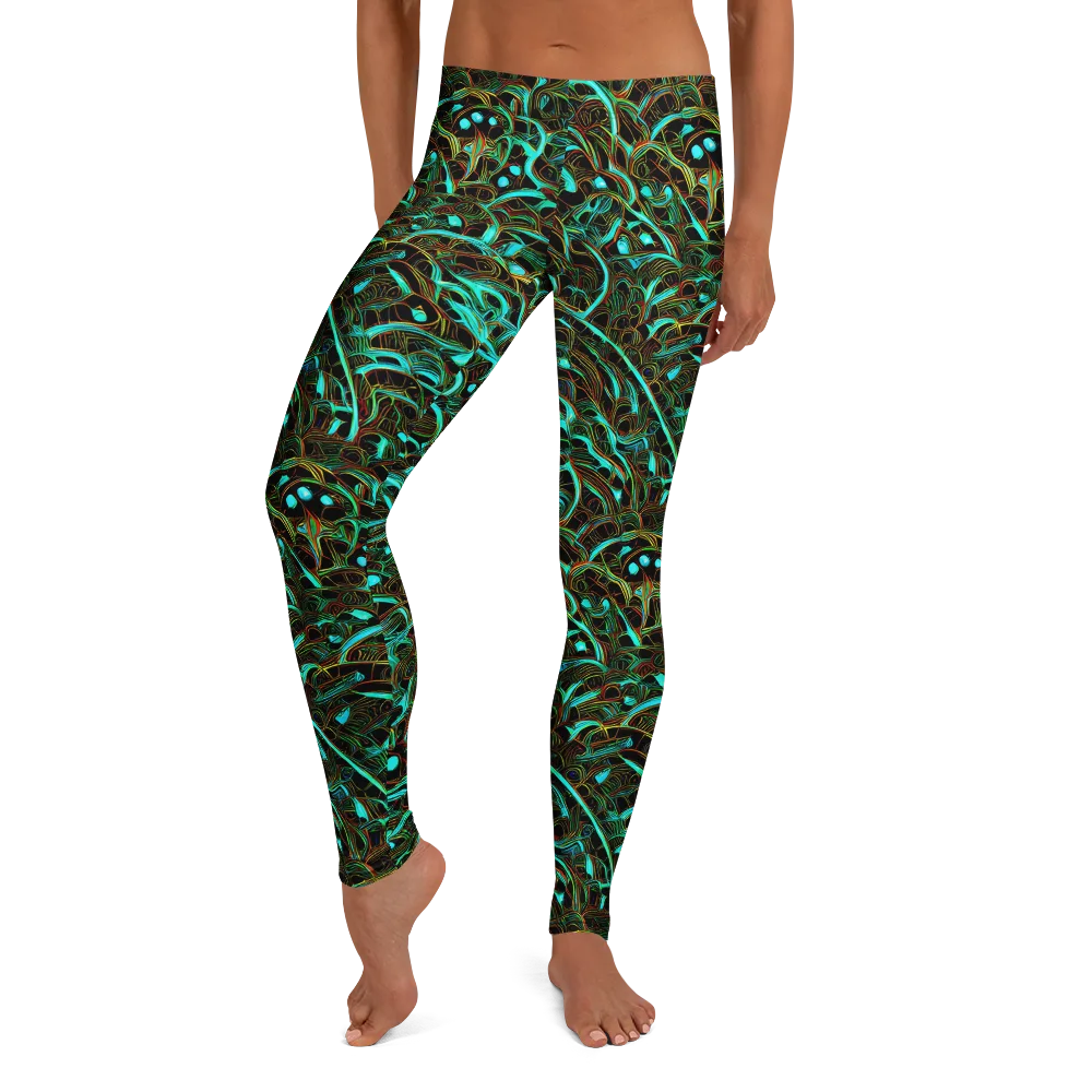 Dark Matter Drift on Leggings — Front