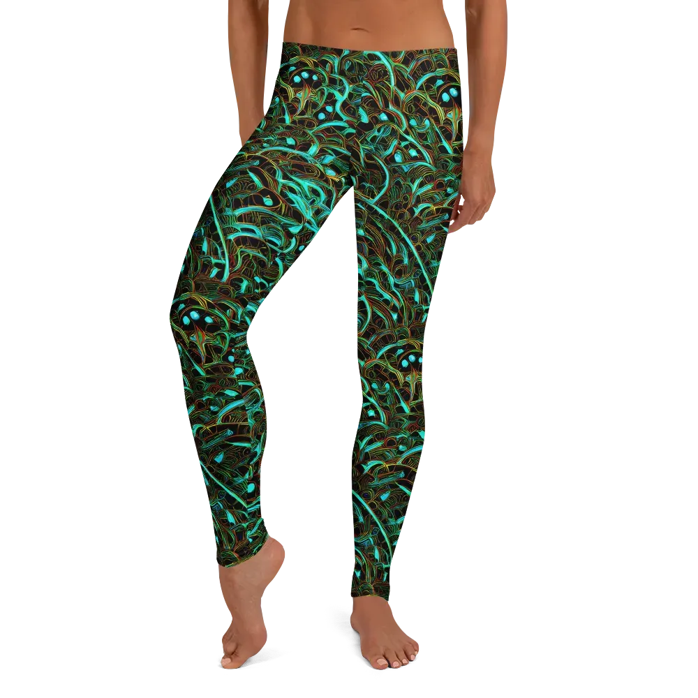 Dark Matter Drift on Leggings — Front